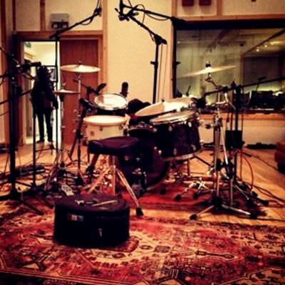 Recording BIG drums for Patterns debut album