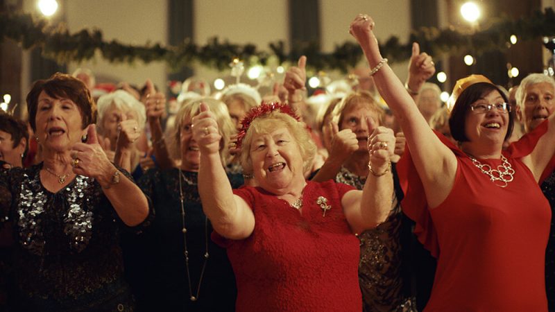 Recording the 2017 Co-Op Christmas Advert