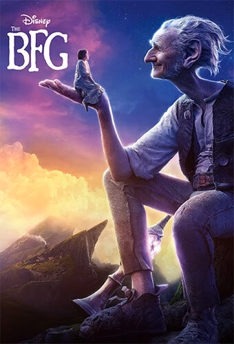The BFG film production still
