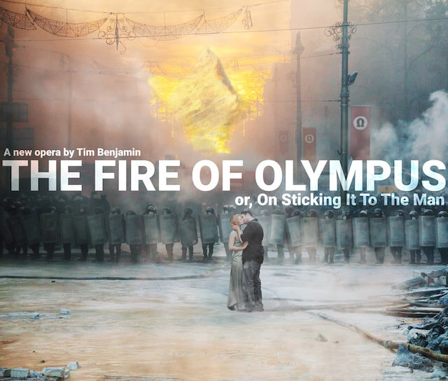 Recording the opera ‘The Fire of Olympus’ by Tim Benjamin
