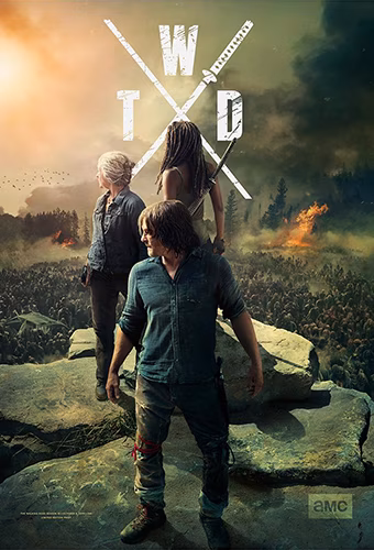 The Walking Dead ADR recording session